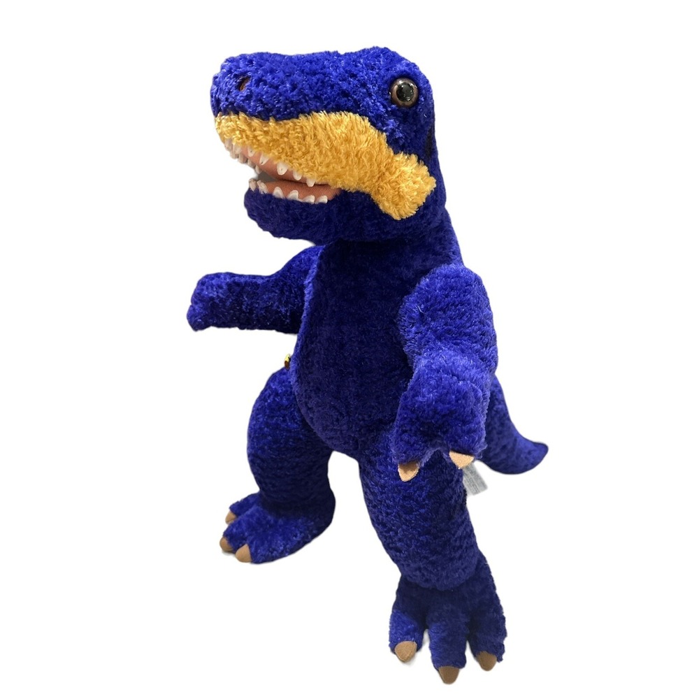 Build A Bear Purple Dinosaur With Sound Push Button